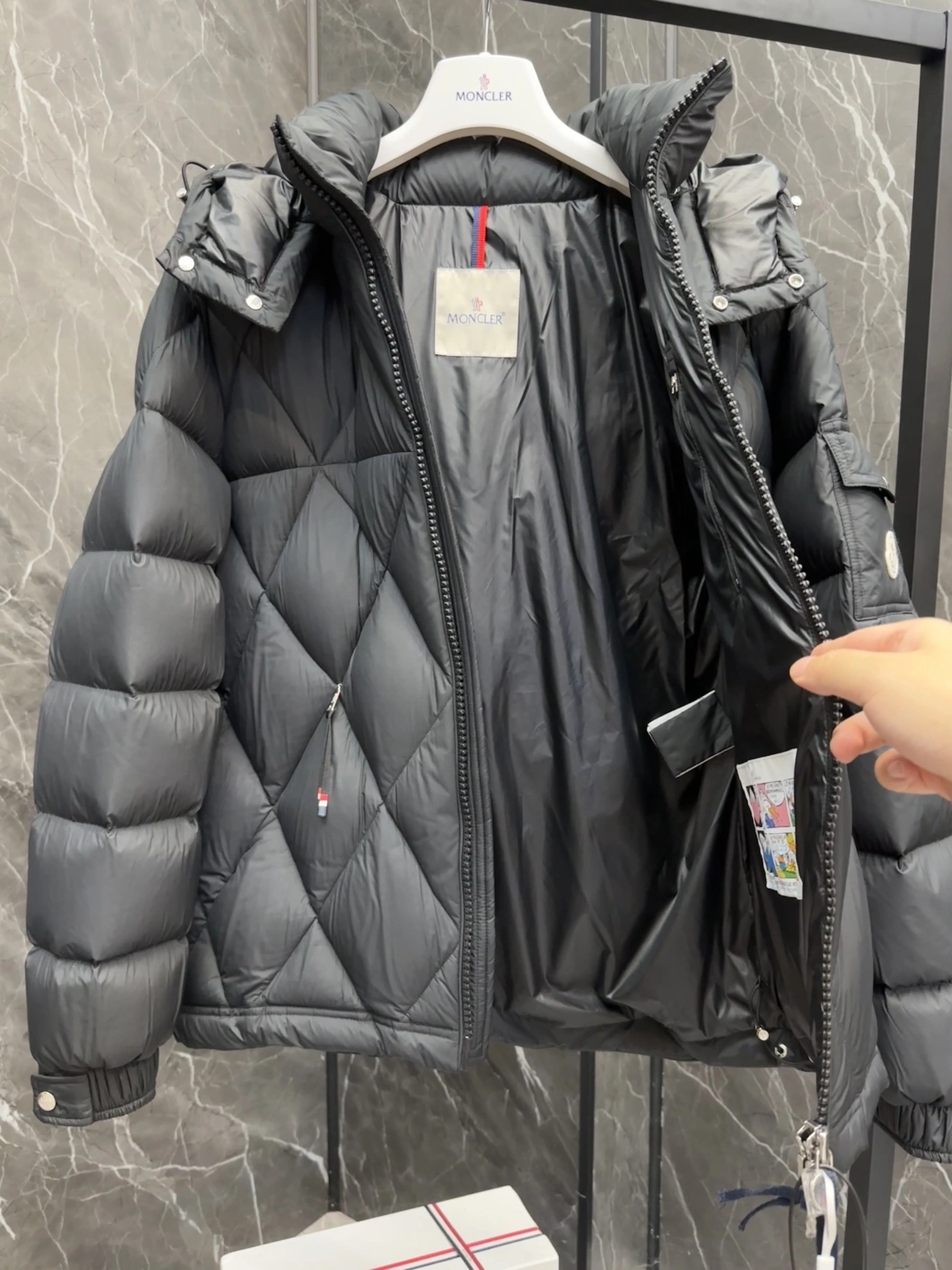 wg.luxury- 7o9385r Averole down jacket down feather 2Colour item:D-F431J1326-2